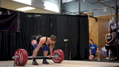 Mattie Rogers Clean & Jerks 135kg At MIA 2017
