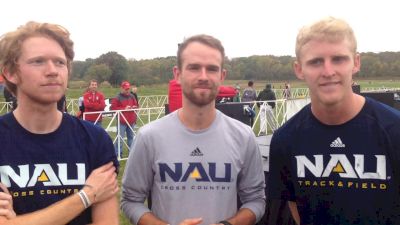 Top ranked NAU on their dominating win, new coach, and prerace lasertag