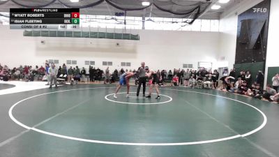 138 lbs Consi Of 8 #2 - Wyatt Roberts, Daniel Hand vs Isiah Fleeting, Rockville