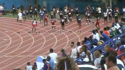 B 100 H01 (Jeff Demps FL Relays record 10.17)