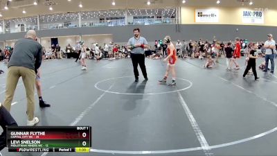 80 lbs Round 1 (6 Team) - Gunnar Flythe, Capital City WC vs Levi Snelson, Midlothian Miners WC