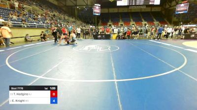 190 lbs Quarters - Tanner Hodgins, NJ vs Eli Knight, WV