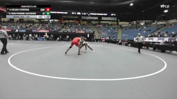 197 lbs Cons. Round 3 - 6 Trayvonne Jackson, Grand View vs 14 Elias Corona, Southern Oregon