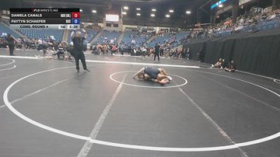 131 lbs Cons. Round 4 - Paytyn Schaefer, Rose State College vs Daniela Canals, Baker University