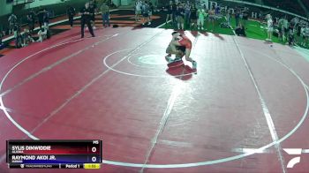 150 lbs Quarterfinal - Sylis Dinwiddie, Alaska vs Raymond Akoi Jr., Hawaii