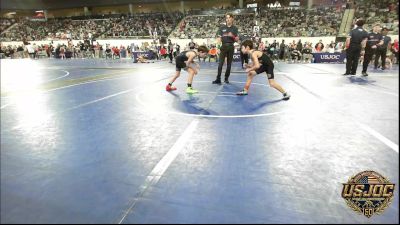 61 lbs Quarterfinal - Andrew Klingenberg, D3 Wrestling Cluib vs Braxton Lorg, Shelton Wrestling Academy