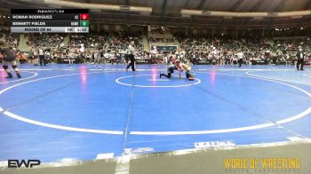 70 lbs Round Of 64 - Roman Rodriguez, Gulf Coast Wrestling Club vs Bennett Fields, Hawkeye Wrestling Academy