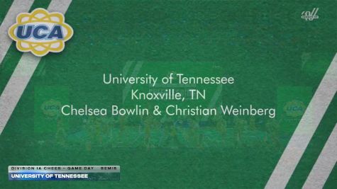 University of Tennessee - Volunteers [2026 Division IA Cheer - Game Day Semis] 2026 UCA & UDA College Cheerleading and Dance Team National Championship
