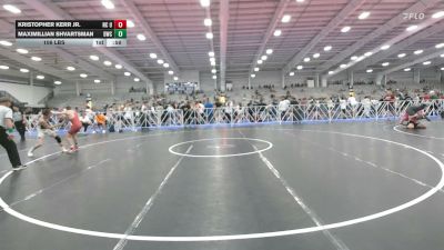 106 lbs Rr Rnd 1 - Kristopher Kerr Jr., NC United Select - HSB vs Maximillian Shvartsman, Doughboy Black - HSB