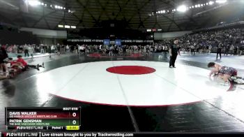 175 lbs Cons. Round 1 - Davis Walker, Gig Harbor Grizzlies Wrestling Club vs Patrik Gensman, The Base Vancouver Wrestling