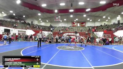 215 lbs Semifinal - Julian Burgett, Fishers Tigers vs Camden Shelton, Alexandria Wrestling Academy