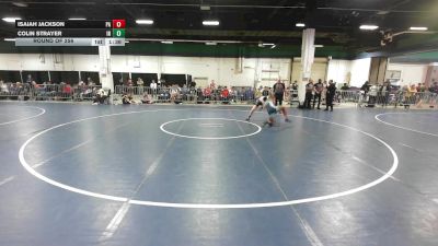132 lbs Round Of 256 - Isaiah Jackson, PA vs Colin Strayer, IN