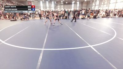 138 lbs Cons. Quarters - Casey Watts, Mat Demon Wrestling Club vs Taylor Mauss, Washington