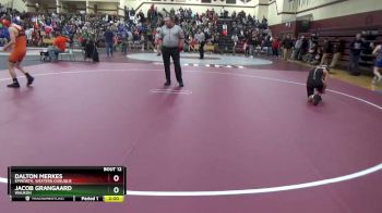 JV-4 lbs Quarterfinal - Dalton Merkes, Epworth, Western Dubuque vs Jacob Grangaard, Waukon