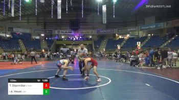 Consolation - Tristen Obermiller, Adams Central vs Andy Meyer, Legends Of Gold
