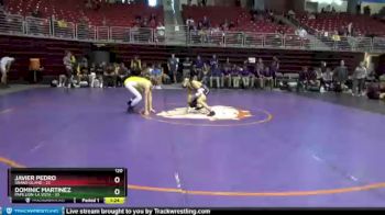120 lbs Round 7 (8 Team) - Javier Pedro, Grand Island vs Dominic Martinez, Papillion-La Vista