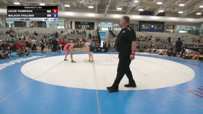 165 lbs Jacob Thompson, Michigan Blue vs Malachi Thullner, Indiana Gold
