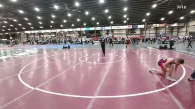 112 lbs Quarterfinal - Bristol Chiles, Moorcroft Mat Masters vs Ella Brown, Dakota Rattlers