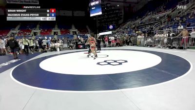 175 lbs Champ. Rd Of 64 - Brian Wright, GA vs Maximus Evans-Pryor, KS