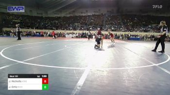 133 lbs Round Of 32 - Jacob Nicholls, Verdigris vs Javier Ortiz, Poteau