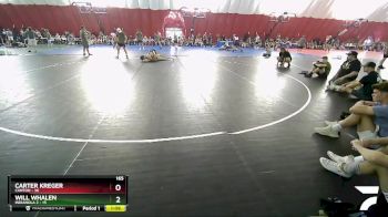 165 lbs Round 4 (16 Team) - Carter Kreger, Canton vs Will Whalen, Indianola 2