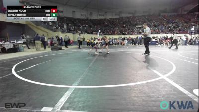 67 lbs Quarterfinal - Legend Koch, Duncan Demon Wrestling vs Bryar Burch, Sperry Wrestling Club