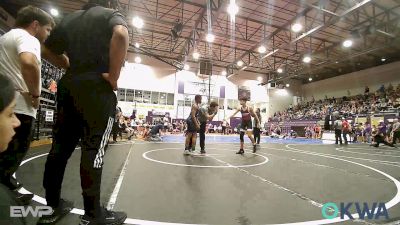110 lbs Rr Rnd 2 - AIDEN GIBSON, Warhorse Wrestling Club vs Michael Evans III, Tulsa Blue T Panthers