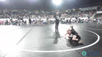 52 lbs Semifinal - Aspen Shelton, Team Tulsa Wrestling Club vs Evelyn Shimonek, Pawhuska