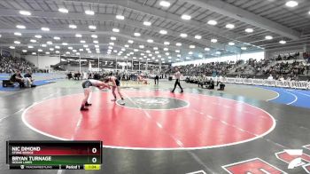 5-132 lbs Semifinal - Bryan Turnage, Ocean Lakes vs Nic Dimond, Stone Bridge