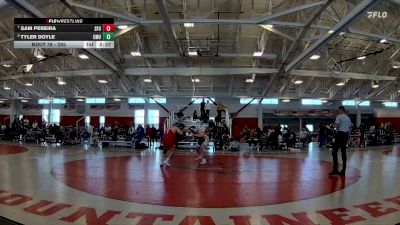 285 lbs Quarterfinal - Sam Pereira, Simon Fraser (B.C.) vs Tyler Doyle, Colorado Mesa