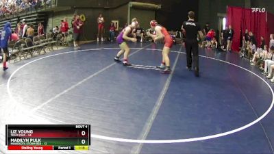 150 lbs Quarterfinals (8 Team) - Madilyn Pulk, Minnesota Storm Red vs Liz Young, Team Iowa