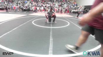 40 lbs 5th Place - Tucker Henley, Eufaula Ironheads Wrestling Club vs Ryatt Wilson, Keystone Kids Wrestling Club