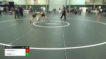 101 lbs Semifinal - Carson Rockwell, Wray Eagles vs Alex Gates, GI Grapplers