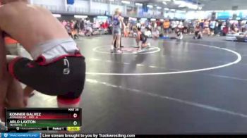 132 lbs Round 4 (6 Team) - Arlo Laxton, TN Misfits vs Konner Galvez, Assassins WC - Red