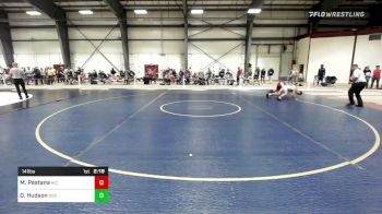 141 lbs Round Of 32 - Michael Pestana, Rhode Island College vs Daijhawn Hudson, New England College