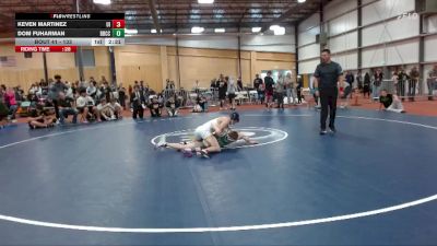 133 lbs Champ. Round 1 - Dom Fuharman, Big Bend Community College vs Keven Martinez, University Of Idaho