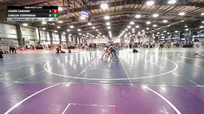 132 lbs Consi Of 64 #2 - Caden Cagiano, FL vs Carlos Contreras, NY