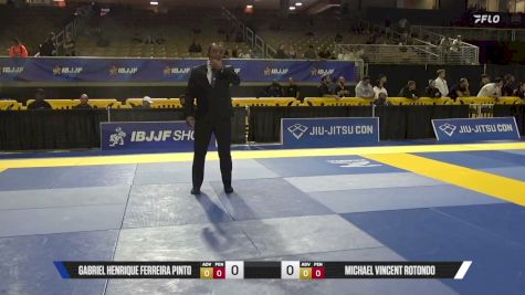 Michael Vincent Rotondo vs Gabriel Henrique Ferreira Pinto 2026 Pan Jiu Jitsu IBJJF Championship
