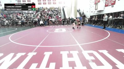 138 lbs Consi Of 8 #2 - Carolina Lozano, Agawam vs Ruth Polin Galay, Smith Voc / Northampton