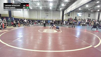 138 lbs Consi Of 8 #1 - Anthony Bitencourt, Excel Academy vs Kevin Almedia, Martha's Vineyard