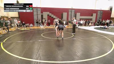 144 lbs Round Of 16 - Trevin Guardarrama, Bristol Eastern vs Jake Henderson, Woodstock Academy