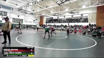 190 lbs Cons. Round 2 - Musa Abdul-Hakeem, LB Poly vs Dimitry Sirotnik, Santa Monica