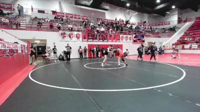 JH 155 lbs 5th Place Match - Jade Martinez, DEL CITY JH vs Conlea Cantrell, Westmoore JH