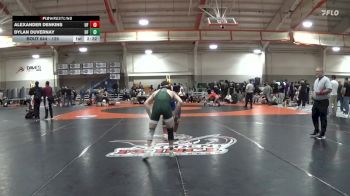 125 lbs 3rd Place Match - Alexander Denkins, Unattached vs Dylan Duvernay, UW Parkside