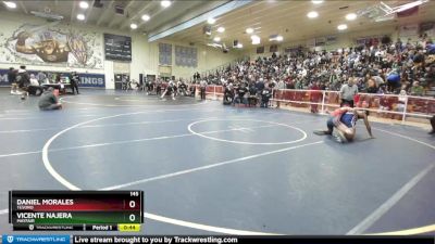 145 lbs Cons. Round 1 - Daniel Morales, Tesoro vs VICENTE NAJERA, Mayfair