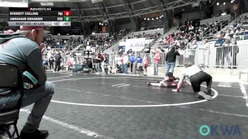 67 lbs Round Of 32 - Everett Collins, Perry Wrestling Academy vs Abraham Granger, Sperry Wrestling Club