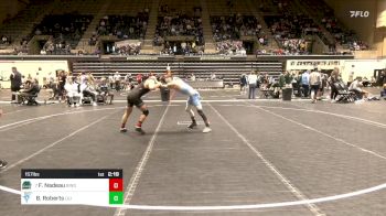 157 lbs Consi Of 8 #2 - Fin Nadeau, Binghamton vs Brayden Roberts, LIU