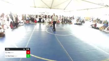 57 lbs Rr Rnd 1 - Devyn Hay, Scotsmen WC vs Oscar Martinez, Scotsmen WC