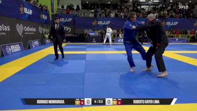 Roberto Gayer Lima vs Rodrigo Munduruca 2025 European Jiu-Jitsu IBJJF Championship