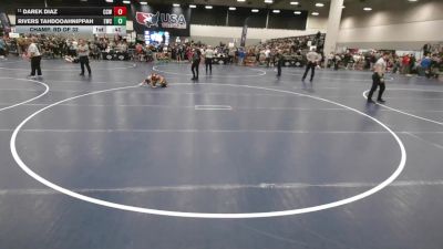 63 lbs Champ. Rd Of 32 - Darek Diaz, Cory Clark Wrestling vs Rivers Tahdooahnippah, Elgin Wrestling Club